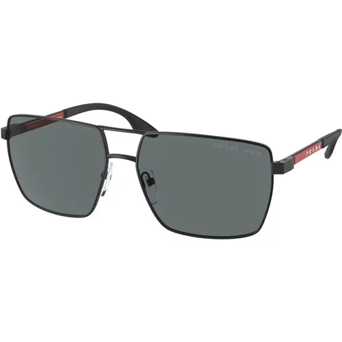 Stylish Sunglasses for Men , male, Sizes: 59 MM - Prada - Modalova