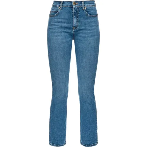 Flared Jeans , Damen, Größe: W28 - pinko - Modalova