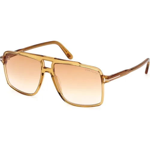 Stylische Sonnenbrille Ft1177 Kemp 39F , Herren, Größe: 59 MM - Tom Ford - Modalova