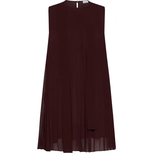 Bordeaux Short Dress Collection , female, Sizes: S, 2XS, XS, M - Kaos - Modalova