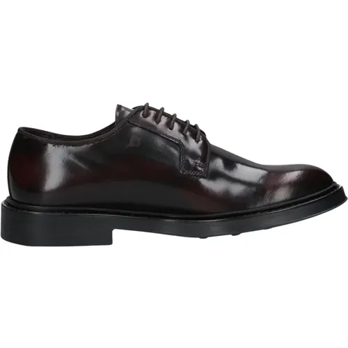 Bordeaux Leder Business Schuhe - Exton - Modalova