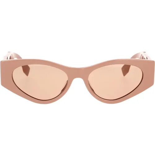 O'Lock Cat-Eye Sonnenbrille , unisex, Größe: 54 MM - Fendi - Modalova