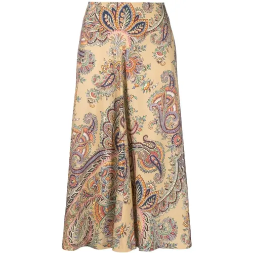 Midi skirt , female, Sizes: XS, 2XS - ETRO - Modalova