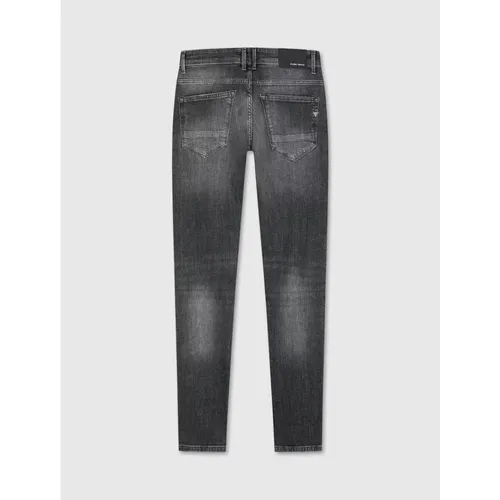 Graue Slim-Fit Jeans für Herren , Herren, Größe: W28 - Pure Path - Modalova