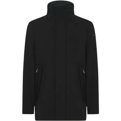 Schwarze Surfjacke mit Samtfutter , Herren, Größe: L - RRD - Modalova