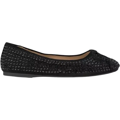 Glänzende Ballerina Flats , Damen, Größe: 36 EU - Alma en Pena - Modalova