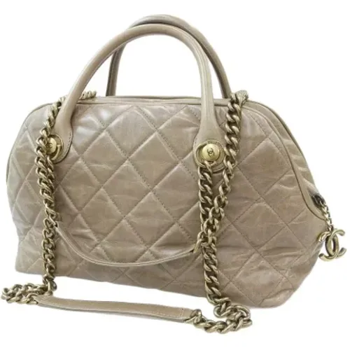 Pre-owned Leather chanel-bags , female, Sizes: ONE SIZE - Chanel Vintage - Modalova