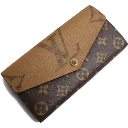 Pre-owned Canvas wallets , female, Sizes: ONE SIZE - Louis Vuitton Vintage - Modalova