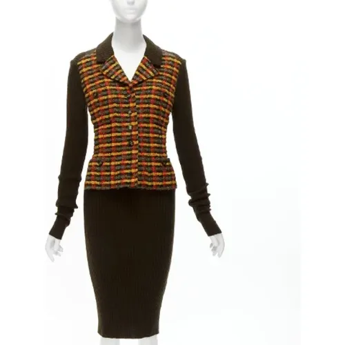 Pre-owned Cashmere dresses , female, Sizes: S - Chanel Vintage - Modalova