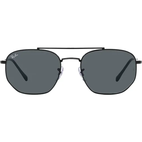Irregular Shape Blue Crystal Sunglasses , male, Sizes: 57 MM - Ray-Ban - Modalova