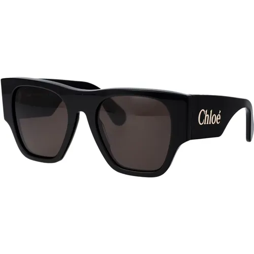 Stylish Sunglasses for Sunny Days , female, Sizes: 53 MM - Chloé - Modalova