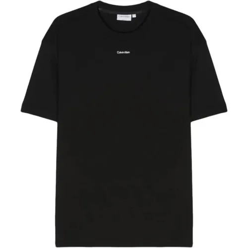 Modern and Refined Mens T-shirts and Polos , male, Sizes: S, 2XL - Calvin Klein - Modalova