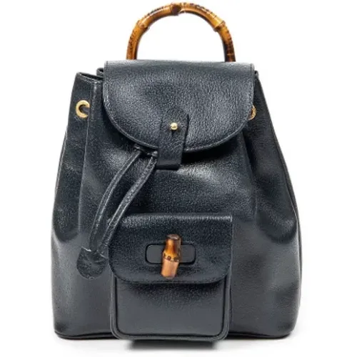 Pre-owned Leder schultertasche - Gucci Vintage - Modalova