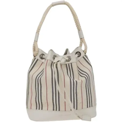 Pre-owned Canvas handbags , female, Sizes: ONE SIZE - Burberry Vintage - Modalova