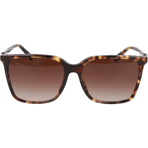 Modische Sonnenbrille mit quadratischem Rahmen , Damen, Größe: 56 MM - Michael Kors - Modalova