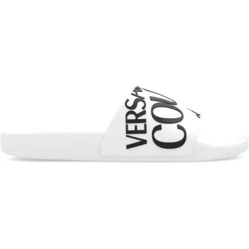 Rubber slides , female, Sizes: 2 UK - Versace Jeans Couture - Modalova