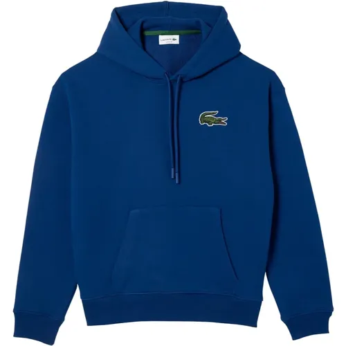 Kapuzenlose Sweatshirt , Herren, Größe: S - Lacoste - Modalova