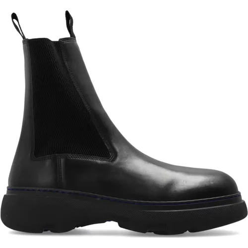 ‘Creeper’ Chelsea boots , male, Sizes: 5 UK, 7 UK, 9 UK, 8 1/2 UK, 6 UK, 10 UK, 8 UK - Burberry - Modalova