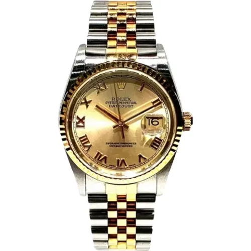 Pre-owned Metal watches , male, Sizes: ONE SIZE - Rolex Vintage - Modalova