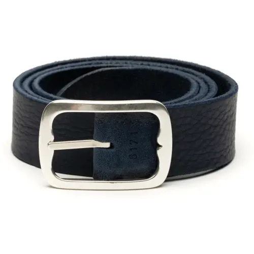 Leather Hunting Double Belt , male, Sizes: 90 CM - Orciani - Modalova