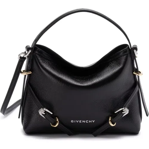 Nano Handbag with Metallic Details , female, Sizes: ONE SIZE - Givenchy - Modalova