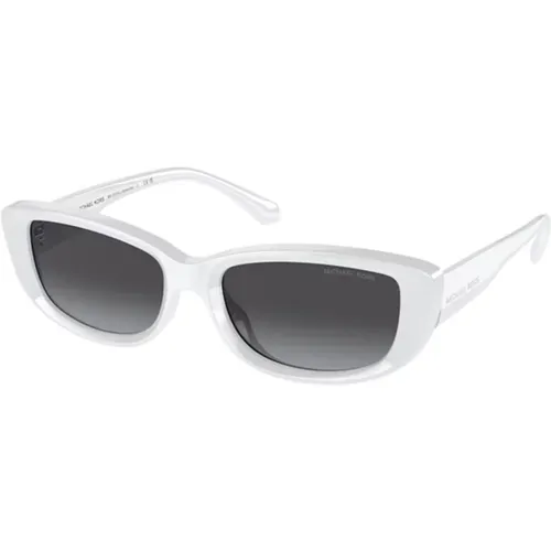 Frame Dark Gray Gradient Lenses , unisex, Sizes: 54 MM - Michael Kors - Modalova