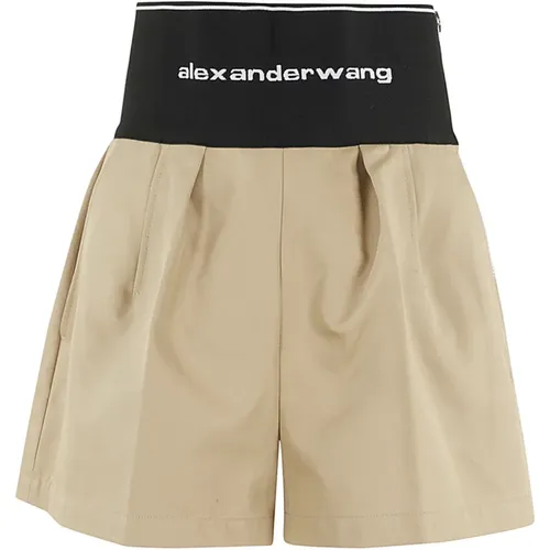 Safari-Shorts , Damen, Größe: M - alexander wang - Modalova