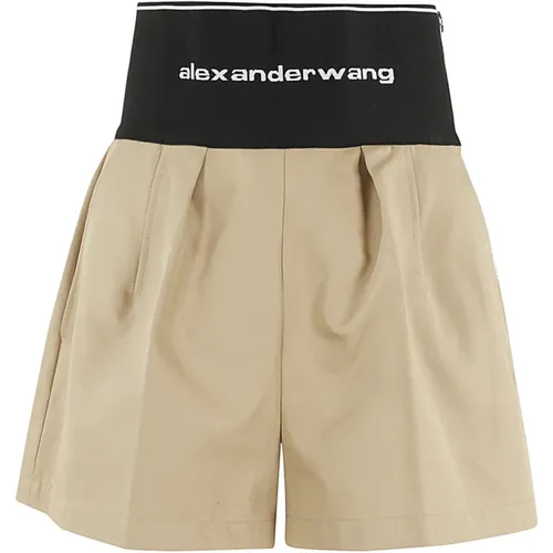 Safari-Shorts , Damen, Größe: S - alexander wang - Modalova