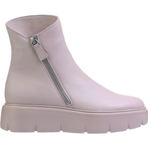 Matte Leder Stiefeletten , Damen, Größe: 41 EU - Högl - Modalova