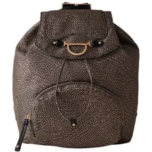 Nylon Medium Backpack , female, Sizes: ONE SIZE - Borbonese - Modalova