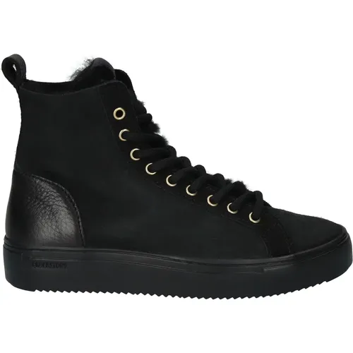 Akna - Yl55 Nero - High Sneaker , Damen, Größe: 37 EU - Blackstone - Modalova