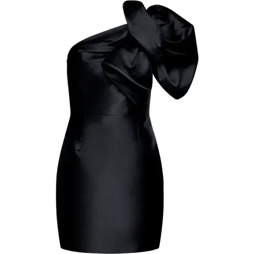 One-shoulder Short Dress , female, Sizes: 4XS - Solace London - Modalova