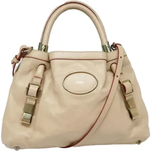 Pre-owned Leather handbags , female, Sizes: ONE SIZE - Chloé Pre-owned - Modalova