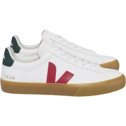 Chrome-Free Leather Field Sneakers Cp0503497 , male, Sizes: 7 UK, 8 UK, 12 UK, 6 UK - Veja - Modalova