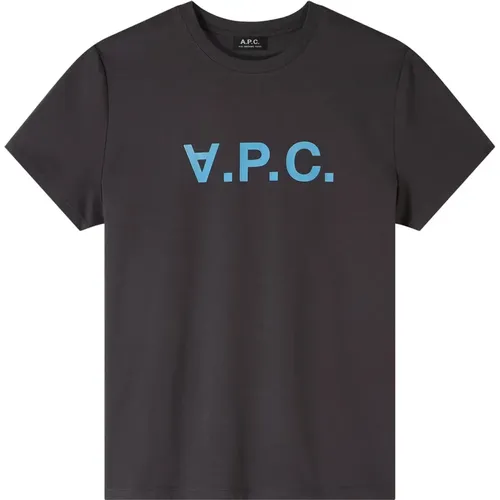 T-Shirts,T-SHIRT VPC Klassisches Weißes Baumwoll-T-Shirt - A.p.c. - Modalova