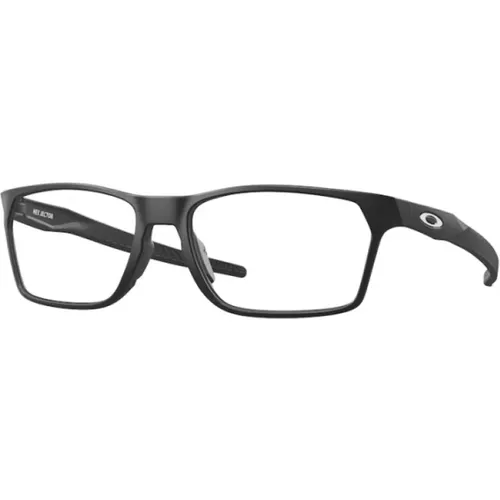 Glasses,Klassische Schwarze Optische Brille,Graue Optische Brille Stilvoll und vielseitig - Oakley - Modalova