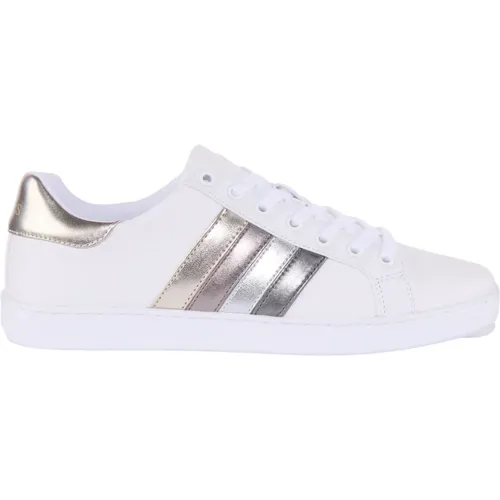 Leather Sneakers Women , female, Sizes: 7 UK, 6 UK, 4 UK, 5 UK - Guess - Modalova