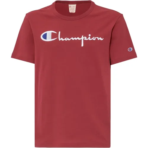 T-Shirt , Herren, Größe: L - Champion - Modalova