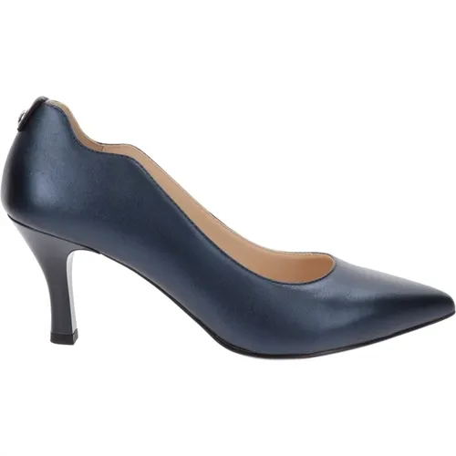 Leather High Heel Shoes for Women , female, Sizes: 4 UK, 5 UK - Nerogiardini - Modalova
