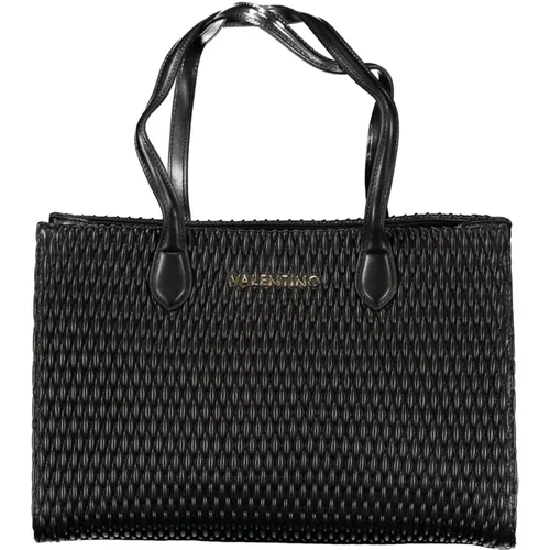 Schwarze Schultertasche mit Innentasche , Damen, Größe: ONE Size - Valentino by Mario Valentino - Modalova