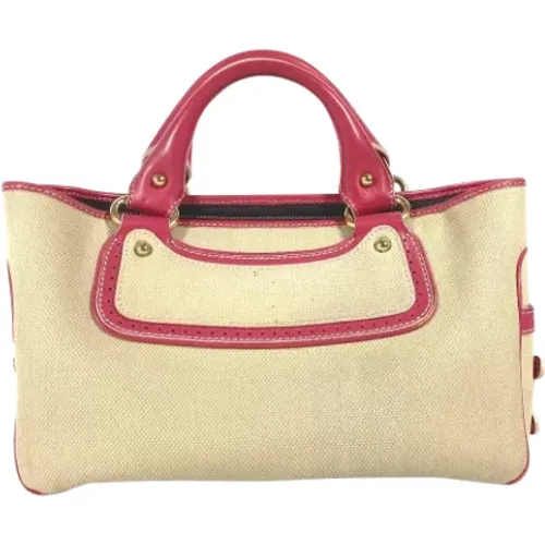 Pre-owned Canvas celine-bags , female, Sizes: ONE SIZE - Celine Vintage - Modalova