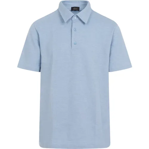 Lead Sky Polo Shirt,Reseda Lead Polo Shirt - Brioni - Modalova