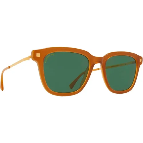 Holm Sunglasses Brown/Gold/Green - Mykita - Modalova