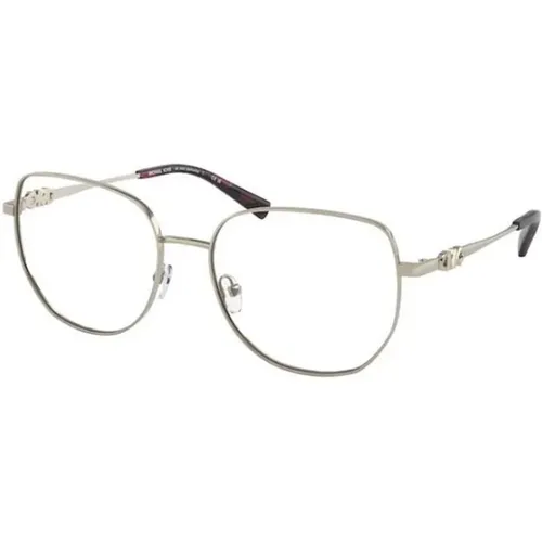 Gold Frame Glasses , unisex, Sizes: 56 MM - Michael Kors - Modalova