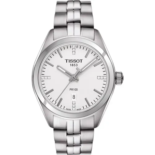 Pr100 Watch , female, Sizes: ONE SIZE - Tissot - Modalova