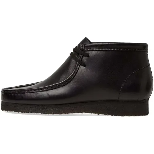 Wallabee Boot Leather , male, Sizes: 10 1/2 UK, 8 UK, 7 1/2 UK, 11 UK, 8 1/2 UK, 10 UK, 9 UK - Clarks - Modalova