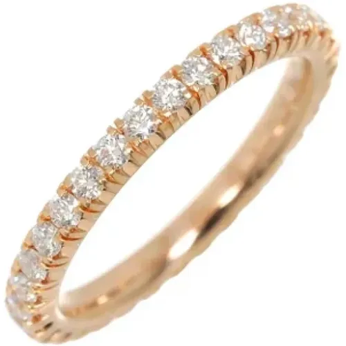 Pre-owned Rose Gold rings , female, Sizes: ONE SIZE - Cartier Vintage - Modalova