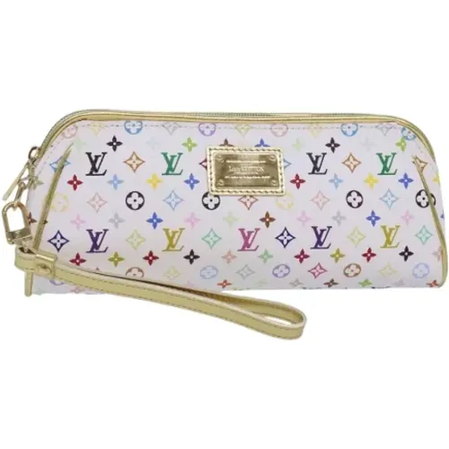 Pre-owned Canvas clutches , female, Sizes: ONE SIZE - Louis Vuitton Vintage - Modalova