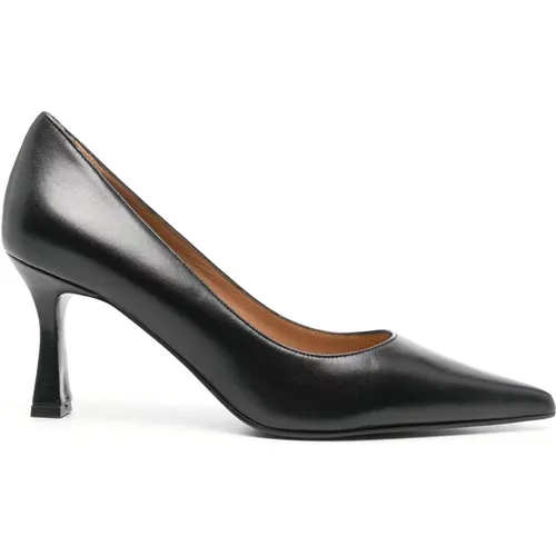 Nappa Leather Pumps , female, Sizes: 5 UK, 5 1/2 UK, 4 1/2 UK, 3 UK - Roberto Festa - Modalova