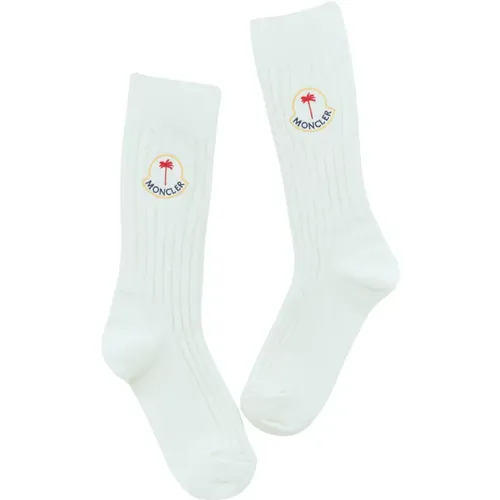 Stylische Socken für Männer und Frauen , unisex, Größe: L - Moncler - Modalova